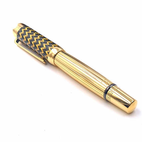 3 - Super Star Lot:
Montblanc 18ct Gold J. Pierpont Morgan Limited Edition Fountain Pen, number 664 of 8... 