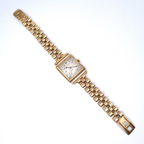 5 - Super Star Lot:
A beautiful vintage Longines gents' wind-up mechanical watch in heavy 9ct gold, incl... 