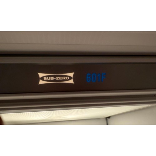 25 - Super Star Lot : A Wolf  Sub Zero 601F standalone freezer. The very best of the best with easy layou... 