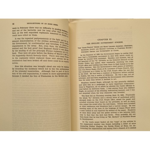 139 - A 1969 facsimile paperback book edition of 'Recollections of an Irish Rebel' by John Devoy. RRP: €65... 