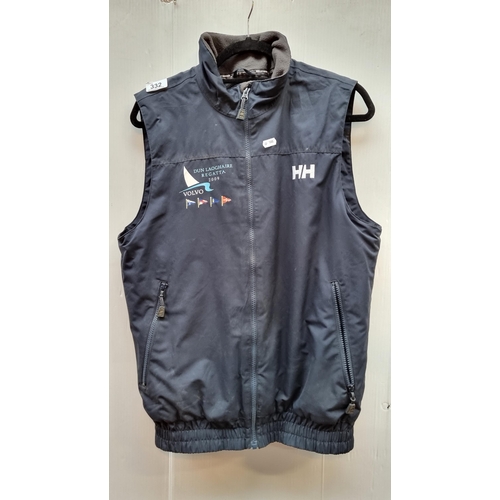 332 - A Helly Hansen Dun Laoghaire Regatta 2009 volvo gilet. Size small.