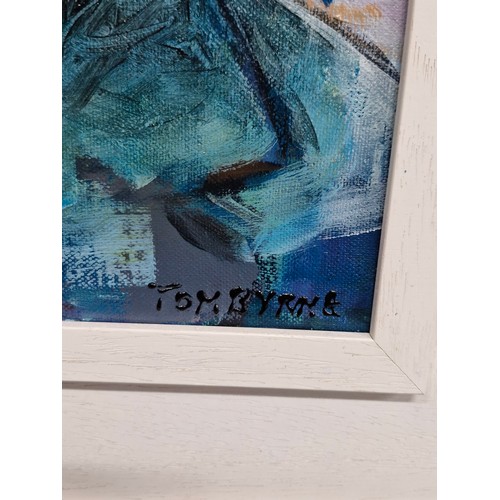 193 - Star Lot: Tom Byrne (Irish Contemporary b.1962). A wonderful large original Tom Byrne (b. 1962) acry... 