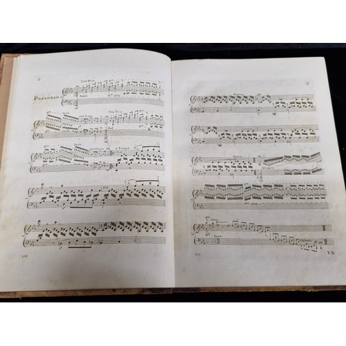 299 - Three fabulous antique early to mid 19th century music sheet books  including Rondo, for the piano f... 