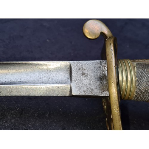 318 - Star Lot: An antique century Infantry Officer's Sword adorned with intricately carved handle. Comple... 