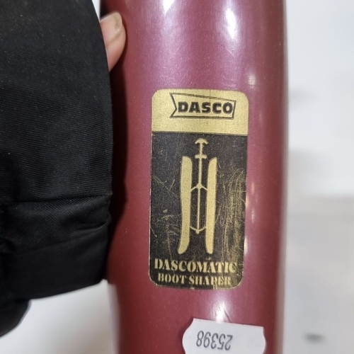 897 - Set of Dasco Dascomatic Boot Shapers, mid-century design, durable plastic and metal construction. En... 