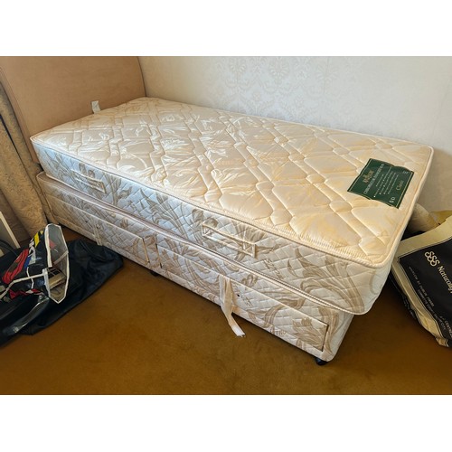 391 - Star Lot : A pair of super high quality King Koil Classic single beds. Super clean these were in a 3... 