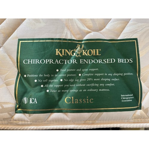 391 - Star Lot : A pair of super high quality King Koil Classic single beds. Super clean these were in a 3... 