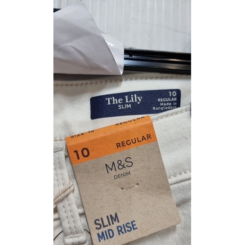 977 - A lovely pair of Marks and Spencer The Lilys lim mid rise jeans, size 10. Brand new with tags.
Previ... 