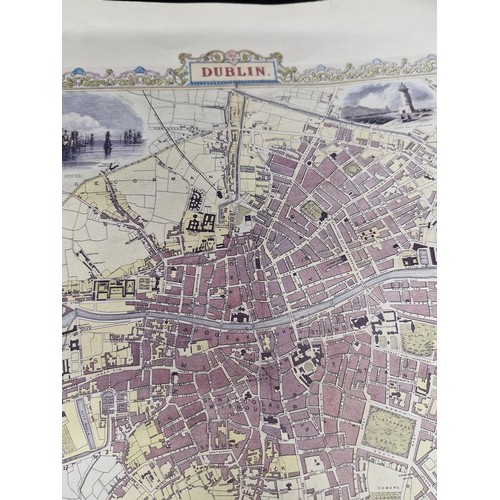 212 - Four large vintage limited edition Dublin 1850 prints. No. 91 to 94 out of 100. Done by Print Comp M... 