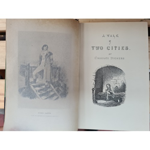 341 - Nine hardback books of the 'Special Authorised Edition of The Works of Charles Dickens' including ti... 