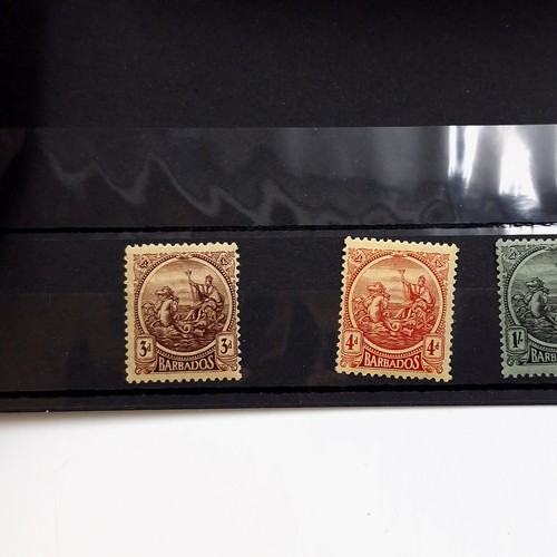 576 - A collection of six presentation sheets Including Sets, Blocks, over prints etc relating to stamps d... 