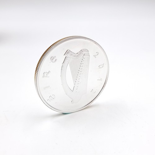 2 - An encapsulated Michael Collins ten euro silver proof coin with limited circulation of 8000. Comes i... 