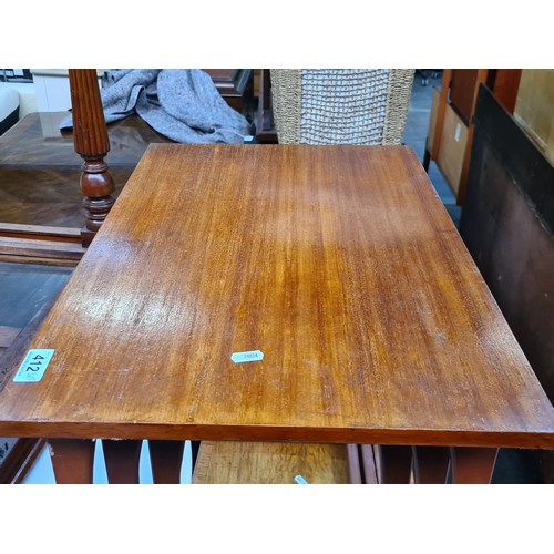 412 - A fab 1960's Mid Century G Plan style nest of tables. Teak wood.