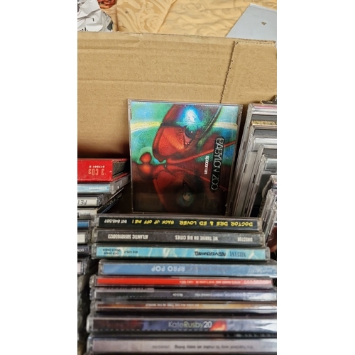 690 - Large mixed lot of music CDs featuring various artists and genres. Includes notable albums such as B... 