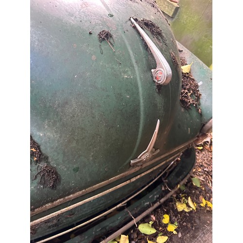 129 - A vintage Morris Minor Motor car. This is from the large house clearance we are doing at Woodley Par... 