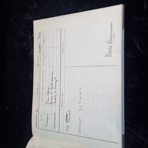 132 - A 1930's Irish National School report book. All written in Irish.