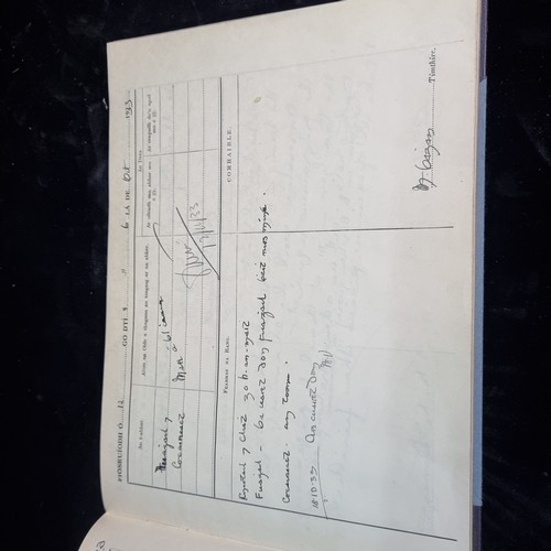 132 - A 1930's Irish National School report book. All written in Irish.