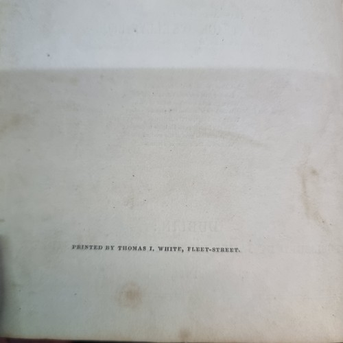 202 - An antique hardback book titled 'The History of Ireland, 1844 Ancient & Modern, taken from the most ... 