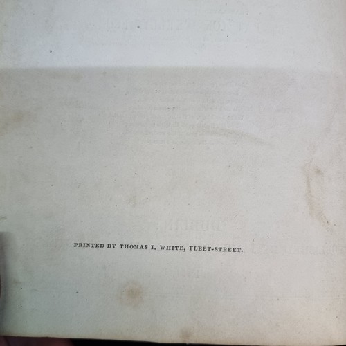 202 - An antique hardback book titled 'The History of Ireland, 1844 Ancient & Modern, taken from the most ... 