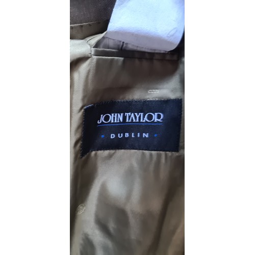 367 - Star lot :A French designer Féraud Paris mens suit from John Taylor Dublin. 100% new wool. In fabulo... 