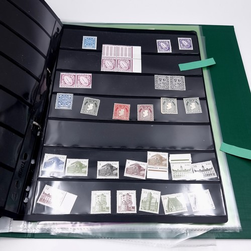 1093 - A nice collection of Irish mint stamps, 60s onwards blocks, strips etc. Includes 1980 post office ye... 