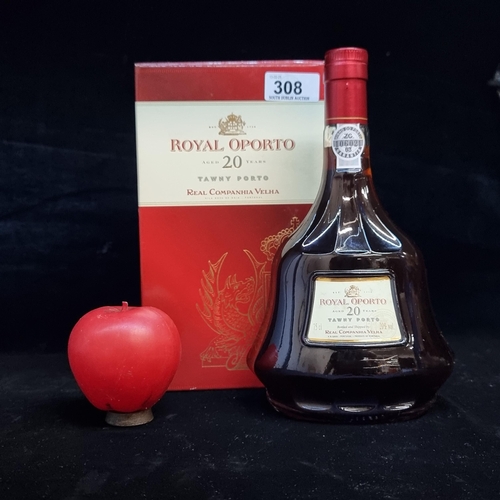 308 - A sealed 75cl bottle of Royal Oporto aged 20 years tawny porto. RRP €74.50 via portugalgetwine.com