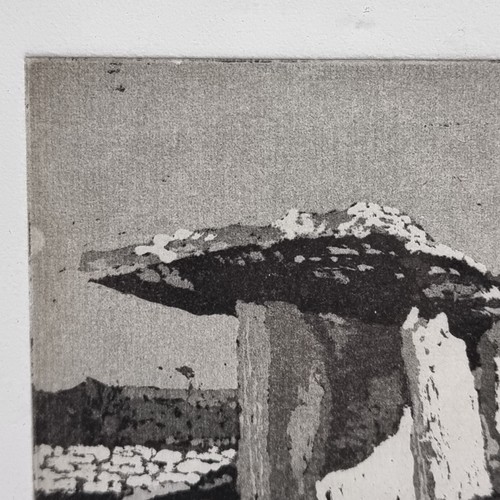 68 - Star Lot: 'Susan Early' An original 'Susan Early' limited edition 1 / 15 etching titled 'Poulnabrone... 