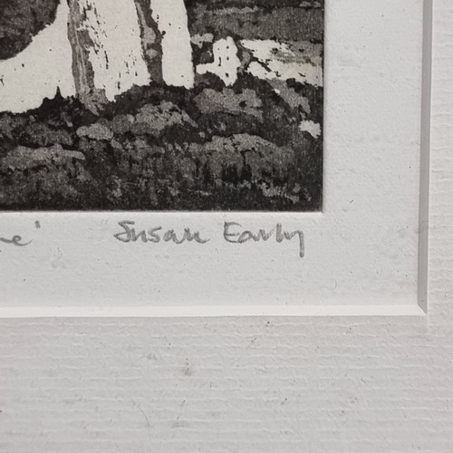 68 - Star Lot: 'Susan Early' An original 'Susan Early' limited edition 1 / 15 etching titled 'Poulnabrone... 