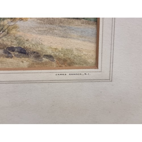 111 - Star Lot: James Orrock RI ROI (1829-1913)' An original 'James Orrock RI ROI (1829-1913)' watercolour... 