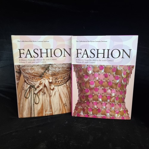 144 - Two large hardback books by Tashem, Volumes 1 & 2 from The Collection of the Kyoto Costume Institute... 