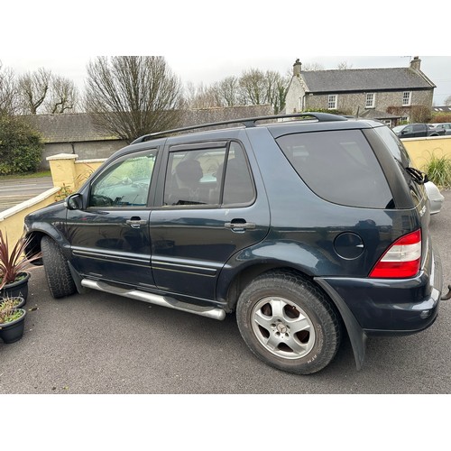 696 - SUPER STAR LOT -
2005 Mercedes Benz ML 2.7L Diesel, Jeep, Automatic, 05D49671. Private plate (not co... 