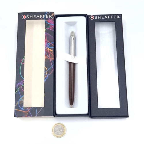 1404 - An American Sheaffer ballpoint pen in original unopened packing.
Previous in auction on 13.02.25 wit... 