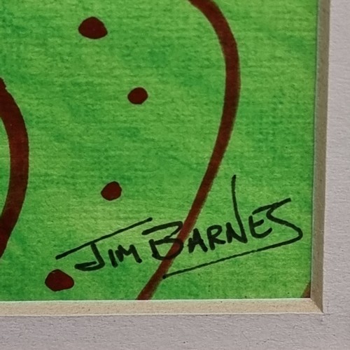 80 - Star Lot: 'Jim Barnes (Irish)' An original bright 'Jim Barnes (Irish)' acrylic on board painting tit... 