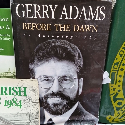 1131 - A Collection of Irish history and political books, featuring key works on the Irish Civil War, Blood... 