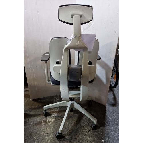 1138 - Star lot :A Duorest ergonomic office chair with dual back support, adjustable armrests, and headrest... 