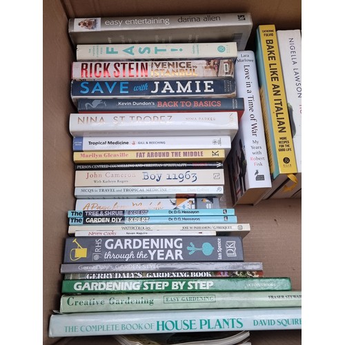 428 - A super large box of over 40 books of cooking / culinary interest. Includes recipe books from The Ha... 