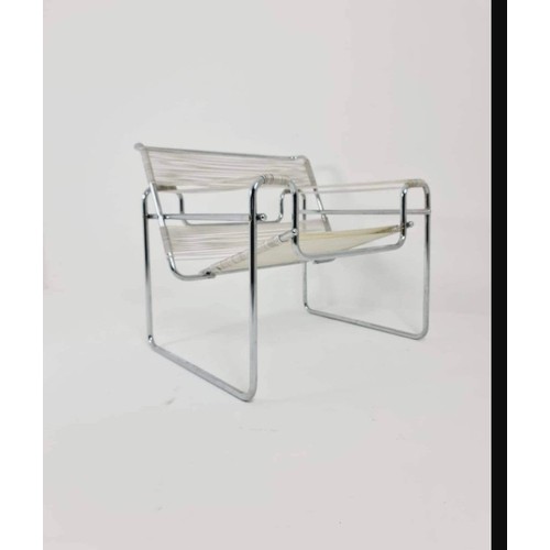 1190 - Super star lot: A Fabulous Italian Spaghetti  B3 Chair by Marcel Breuer 1980s Fabulous design and lo... 