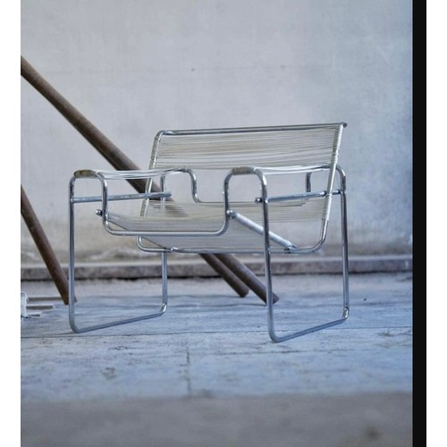 1190 - Super star lot: A Fabulous Italian Spaghetti  B3 Chair by Marcel Breuer 1980s Fabulous design and lo... 