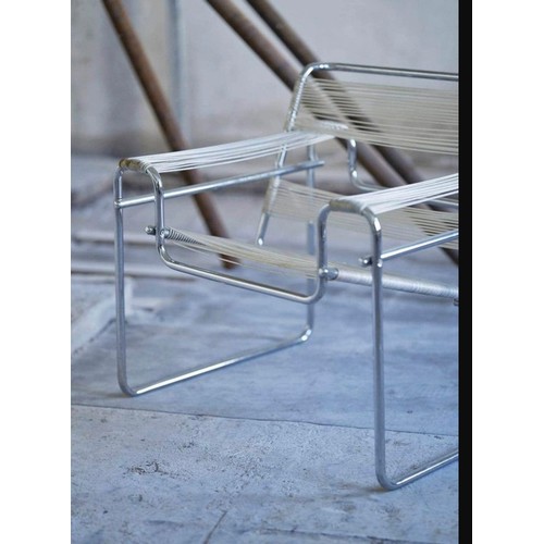 1190 - Super star lot: A Fabulous Italian Spaghetti  B3 Chair by Marcel Breuer 1980s Fabulous design and lo... 