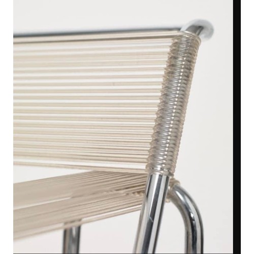 1190 - Super star lot: A Fabulous Italian Spaghetti  B3 Chair by Marcel Breuer 1980s Fabulous design and lo... 