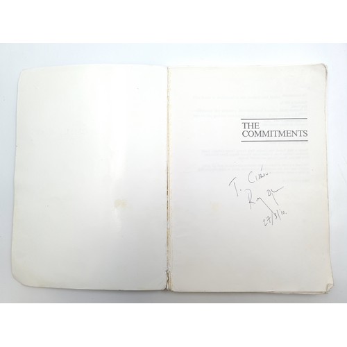 923 - Star Lot: A rare and incredible signed first edition of Roddy Doyle's 'The Commitments' published in... 