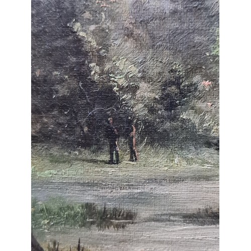 963 - Star Lot: 'John S Thompson (19th Century)' Two original oil on canvas 'John S Thompson (19th Century... 