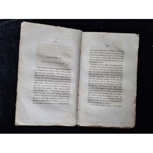 1070 - A First Edition in 3 Volumes 1828 Second series book titled 'Chronicles of the Canongate' by Sir Wal... 