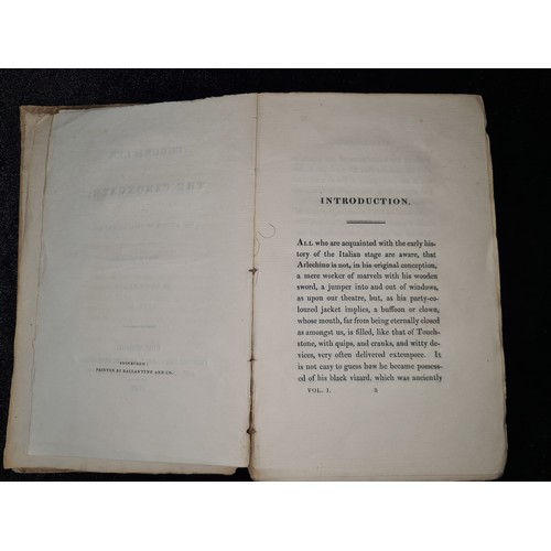 1071 - A First Edition in Two Volumes, First Series 1827 book titled 'Chronicles of the Canongate' by 'Sir ... 