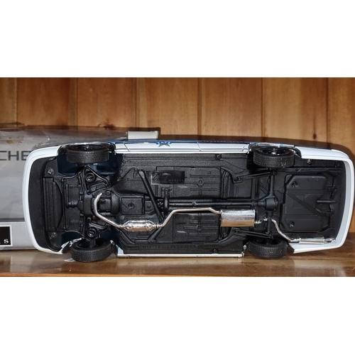 UT Models 1:18 scale diecast Chevrolet Caprice Chicago Police car features a detailed interior and e