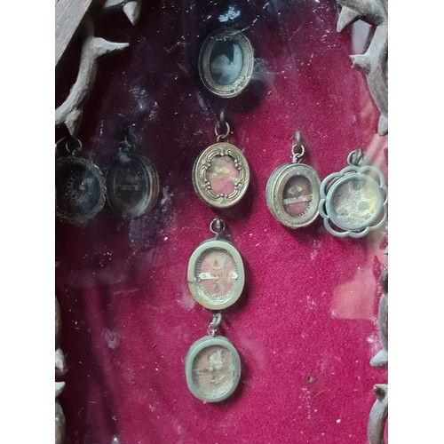 Super Star lot : An incredible collection of eight religious relics ...