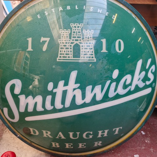 Star Lot : A Super large double sided wall mounted 1980's Smithwick's ...