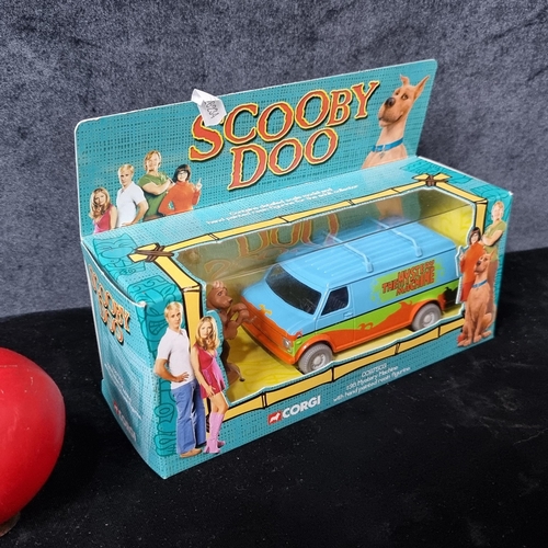 803 - A fantastic in box Corgi die cast model of The Mystery Machine from Scooby Doo with a hand painted f... 