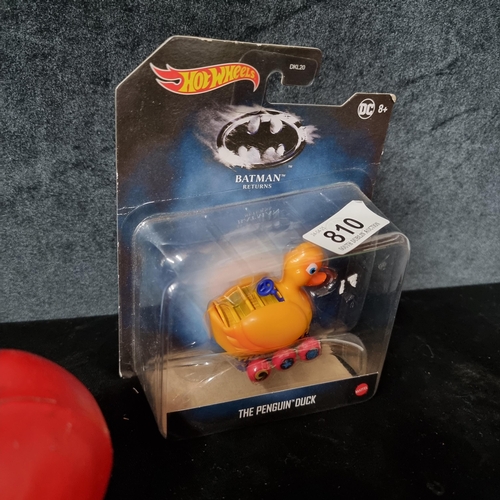810 - A Hotwheel Sealed Penguin Duck from Batman Returns.