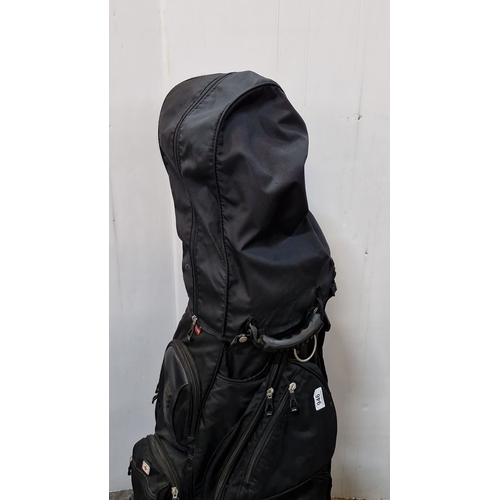 946 - A good set of Mizuno (top Japanese brand ) Irons and a Golf bag with multiple compartments
